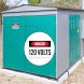 OSHA Danger 120 Volts Decal (Non Reflective)
