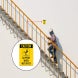 Slippery When Wet Or Icy Decal (Non Reflective)