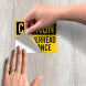 Low Overhead Clearance Decal (Non Reflective)