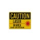 OSHA Do Not Look Into Beam Decal (EGR Reflective)