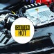 OSHA Caution Hot Decal (Non Reflective)