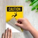 OSHA Caution Icealert Decal (Non Reflective)