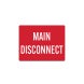 Electrical Equipment Warning Decal (Non Reflective)