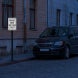 Private Drive, No Thru Aluminum Sign (Diamond Reflective)