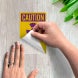 Caution X Ray In Use Beyond Point Decal (EGR Reflective)
