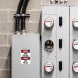 Bilingual OSHA High Voltage Decal (Non Reflective)