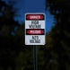 Bilingual OSHA High Voltage Aluminum Sign (EGR Reflective)