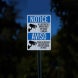 Bilingual Notice Video Surveillance Aluminum Sign (HIP Reflective)