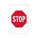 Stop Parking Lot Corflute Sign (Non Reflective)