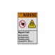 ANSI Magnetic Field Aluminum Sign (EGR Reflective)