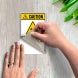 Radio Frequency Fields Decal (Non Reflective)