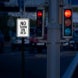 No Turn On Red Aluminum Sign (HIP Reflective)