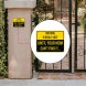 Funny Security Decal (Non Reflective)