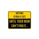 Funny Security Decal (Non Reflective)