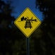 MUTCD Railroad Crossing Aluminum Sign (EGR Reflective)