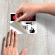 OSHA Corrosive hazard Decal (Non Reflective)