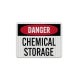 OSHA Chemical Hazard Aluminum Sign (EGR Reflective)
