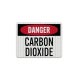 OSHA Carbon Dioxide Aluminum Sign (EGR Reflective)
