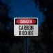 OSHA Carbon Dioxide Aluminum Sign (EGR Reflective)