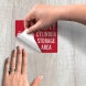 Empty Cylinder Storage Area Decal (EGR Reflective)