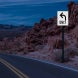 Left Only Arrow Aluminum Sign (Diamond Reflective)