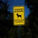 Trespassers Are Welcome Aluminum Sign (HIP Reflective)