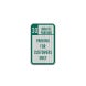 Parking For Customers Only Aluminum Sign (HIP Reflective)