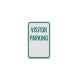 Reserved Visitor Parking Aluminum Sign (Diamond Reflective)