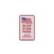 Military Veteran Parking Aluminum Sign (EGR Reflective)