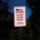 Military Veteran Parking Aluminum Sign (EGR Reflective)