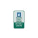 Electric Vehicle Parking Decal (EGR Reflective)