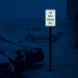 Car Wash Parking Aluminum Sign (Diamond Reflective)