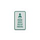 Online Order Pick Up Parking Aluminum Sign (EGR Reflective)