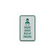 Online Order Pick Up Parking Aluminum Sign (HIP Reflective)