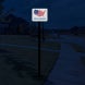 God Bless America Aluminum Sign (EGR Reflective)