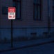 Parking For Laundromat Customers Only Aluminum Sign (Diamond Reflective)