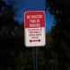 No Tractor Trailer Parking Aluminum Sign (HIP Reflective)