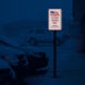 Veteran Parking Only Thank You For Service Aluminum Sign (HIP Reflective)