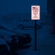 Veteran Parking Only Thank You For Service Aluminum Sign (Diamond Reflective)