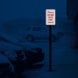 Please Return Carts Aluminum Sign (HIP Reflective)