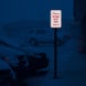 Please Return Carts Aluminum Sign (Diamond Reflective)