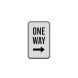 One Way Parking Aluminum Sign (EGR Reflective)