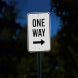 One Way Parking Aluminum Sign (EGR Reflective)