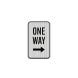 One Way Parking Aluminum Sign (HIP Reflective)