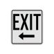 Parking Lot Aluminum Sign (Diamond Reflective)
