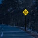 Slide Area Warning Aluminum Sign (EGR Reflective)