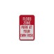 Flood Zone Aluminum Sign (HIP Reflective)