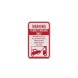Permit Parking Aluminum Sign (Diamond Reflective)