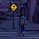 Pedestrian Crossing Aluminum Sign (EGR Reflective)