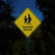 Pedestrian Crossing Aluminum Sign (EGR Reflective)